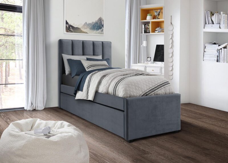 RUSSO 90 cm sänky harmaa