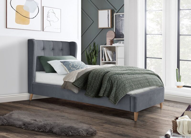 ESTELLA 90 cm sänky harmaa