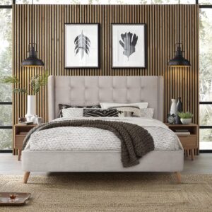 ESTELLA 160 cm sänky beige
