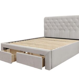 Sänky MARI 160, beige