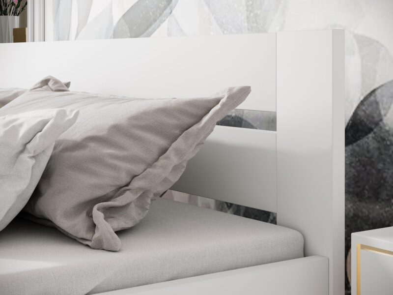 Sänky MATI 160, väri: valkoinen