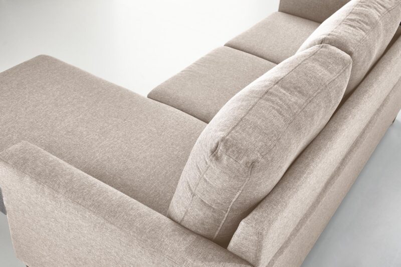 GERSON sohva ottomaanilla, väri: beige