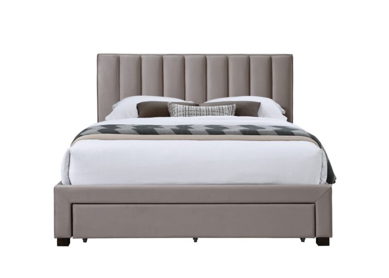 GRACE 160 sänky laatikoilla, väri: beige