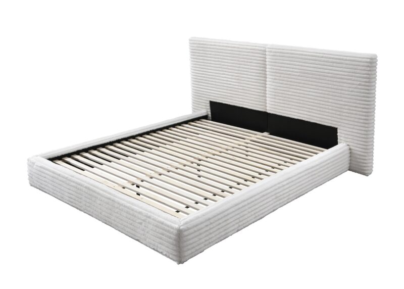 Sänky WENORA, 160x200, kreeminvärinen