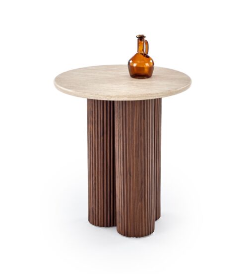DOROTEA_S c.table travertiini / pähkinä