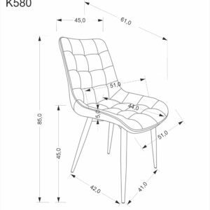 K580 tuoli, vihreä