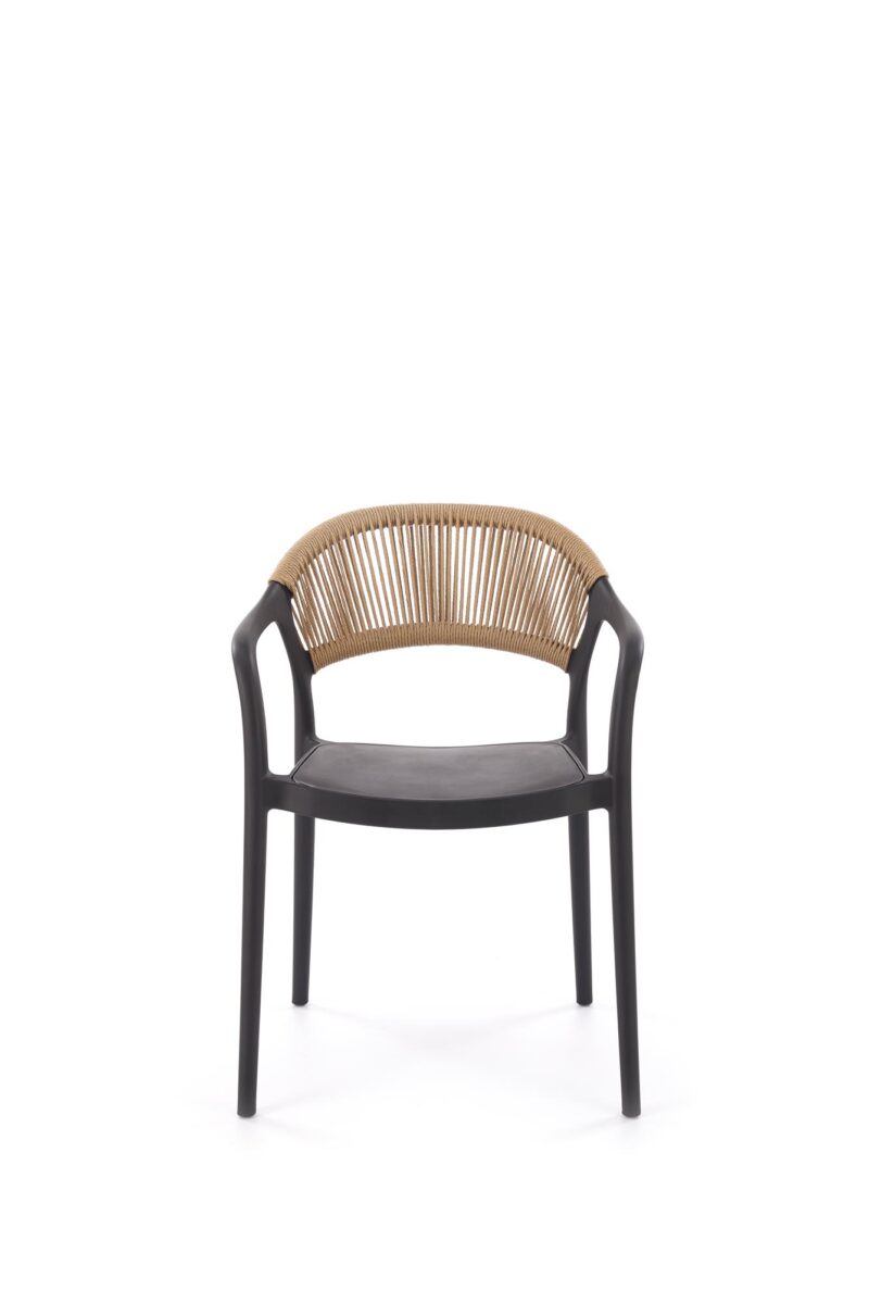 K582 tuoli, musta / luonnollinen