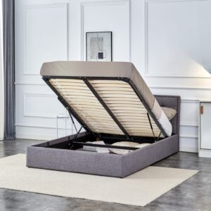 PAMA 140x200 sängi, jossa on pesukasti