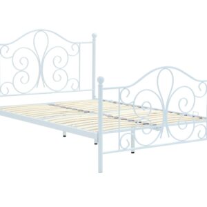 Sänky PAMA 140, valkoinen