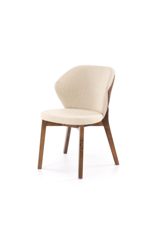 K583 tuoli, pähkinä / ruskea / beige