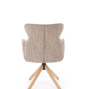 K585 tuoli, tumma beige / luonnontammea