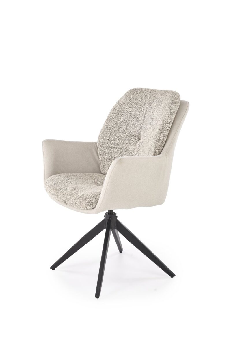 K591 kääntötuoli, vaaleanharmaa