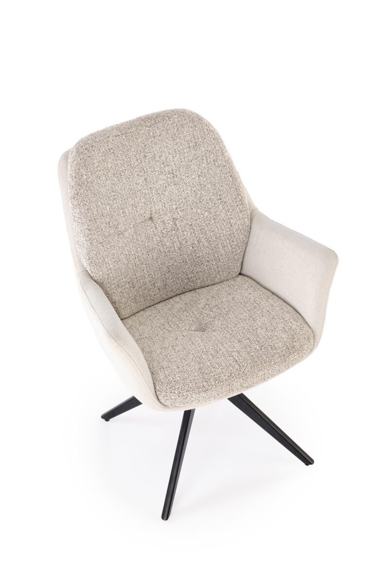 K591 kääntötuoli, vaaleanharmaa