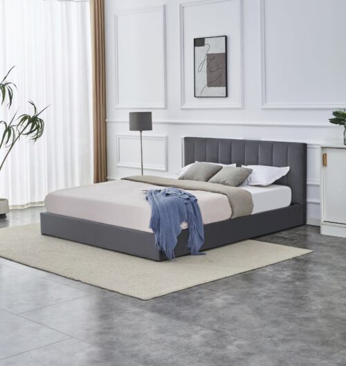 Sänky HENDRIK, harmaa