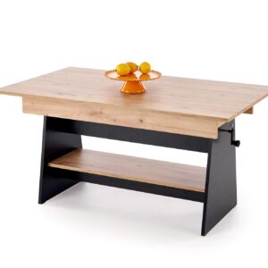 ERIKA nostettava sohvapöytä, väri: artisan tammi / musta