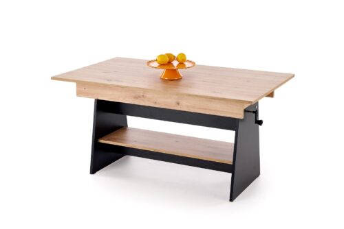 ERIKA nostettava sohvapöytä, väri: artisan tammi / musta
