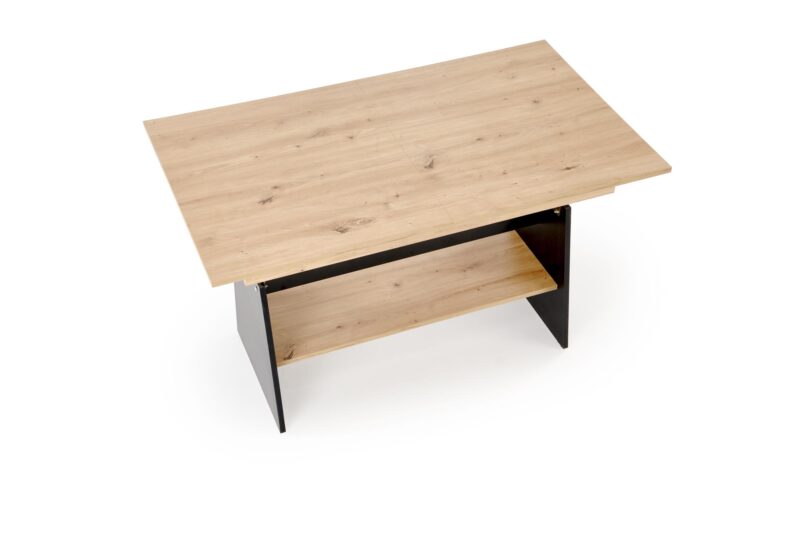 ERIKA nostettava sohvapöytä, väri: artisan tammi / musta