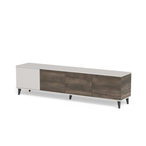 RANDOM 2 RTV-3 TV-taso 200 cm, kashmir / pähkinä / musta