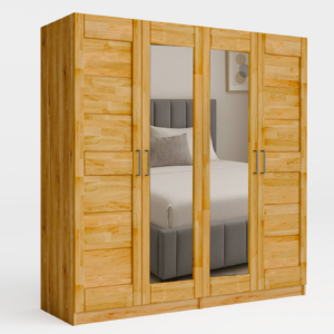 1_3-_2_ Tammi-puinen kaappi TORONTO XL