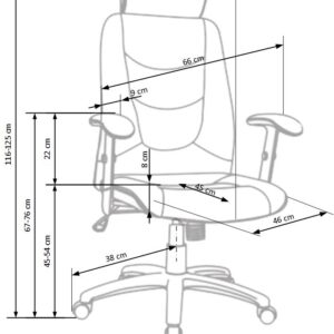 Konttorituoli STILON, musta