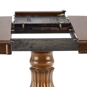 Ravintolapöytä WILLIAM, tumma pähkinä