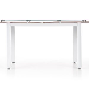 Pidentävä ruokapöytä ALSTAN, beige/valkoinen