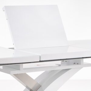 Ruokapöytä SANDER, valkoinen