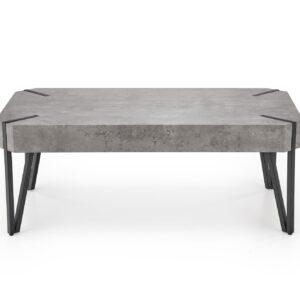 Kahvipöytä EMILY, betoni / musta