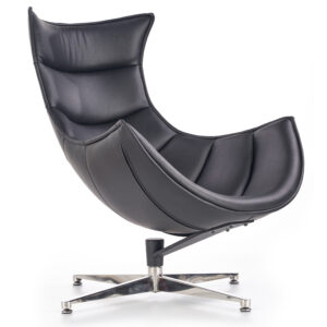 Nojatuoli LUX, musta