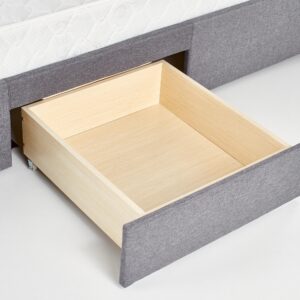 Sänky ALVICA, laatikoilla