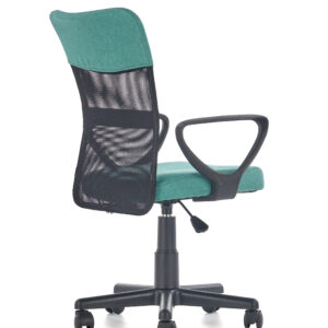 Työpöytätuoli TIMMON, turkoosi / musta