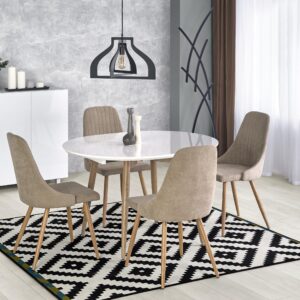 Pidentävä Ruokapöytä EDWARD, san remo tammi