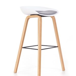 Baarituoli TENOR, valkoinen