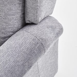 AURORA-sarjan avautuva nojatuoli, harmaa