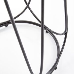 Kahvipöytä NUBIRA, musta / tammi