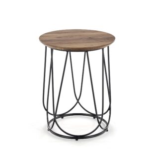 Kahvipöytä NUBIRA, musta / tammi