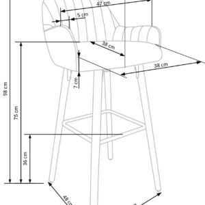Baarijakkara DARGAN, tummanharmaa