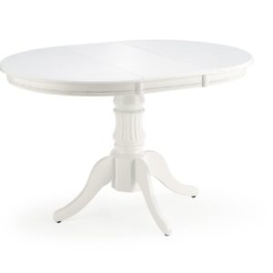 Pyöreä ruokapöytä WILLY, valkoinen