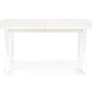 Pidennettävä ruokapöytä FRYDERIK, valkoinen