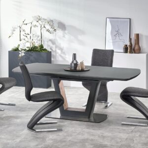 Ruokapöytä ALVONA, antrasiitti