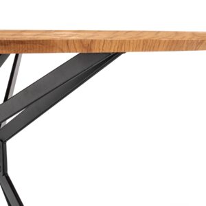 Ruokapöytä PIXRON 2, kultainen tammi