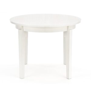 Pyöreä ruokapöytä SORBAS, valkoinen