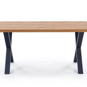 Ruokapöytä MADISON – tammi artisan, metallikehys