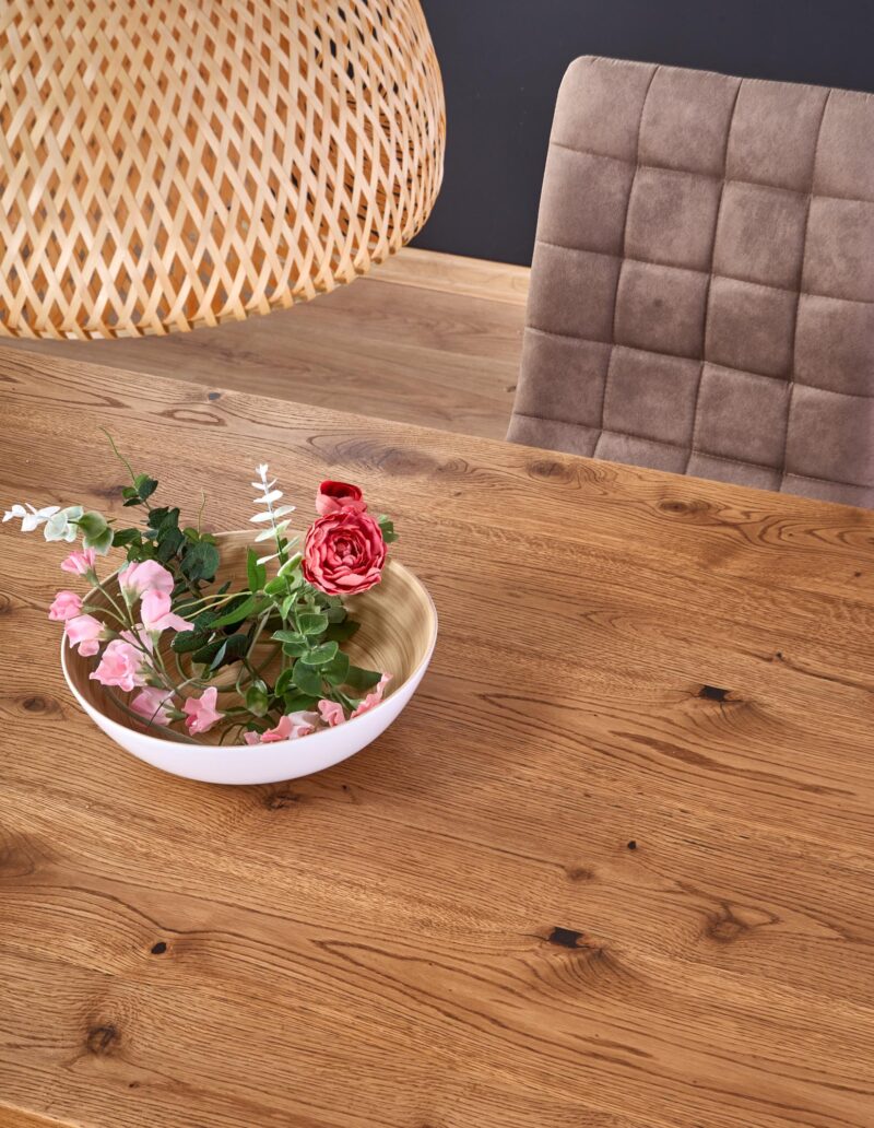 Ruokapöytä MADISON – tammi artisan, metallikehys