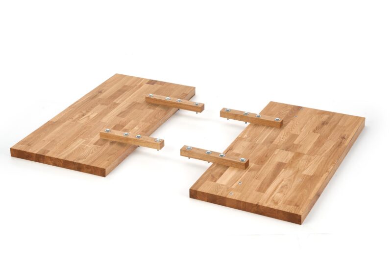 Ruokapöytä MADISON – tammi artisan, metallikehys