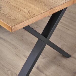 Ruokapöytä MADISON – tammi artisan, metallikehys