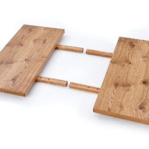 Ruokapöytä MADISON – tammi artisan, metallikehys