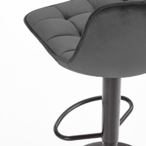 Baarituoli GRAVA, harmaa