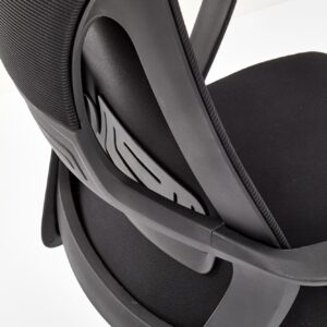 Konttorituoli VALDEN, musta / musta