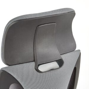 Toimistotuoli VALDEN, musta / harmaa